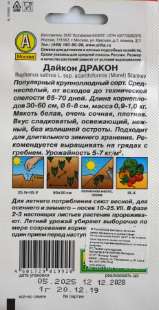 Дайкон Дракон Аэлита